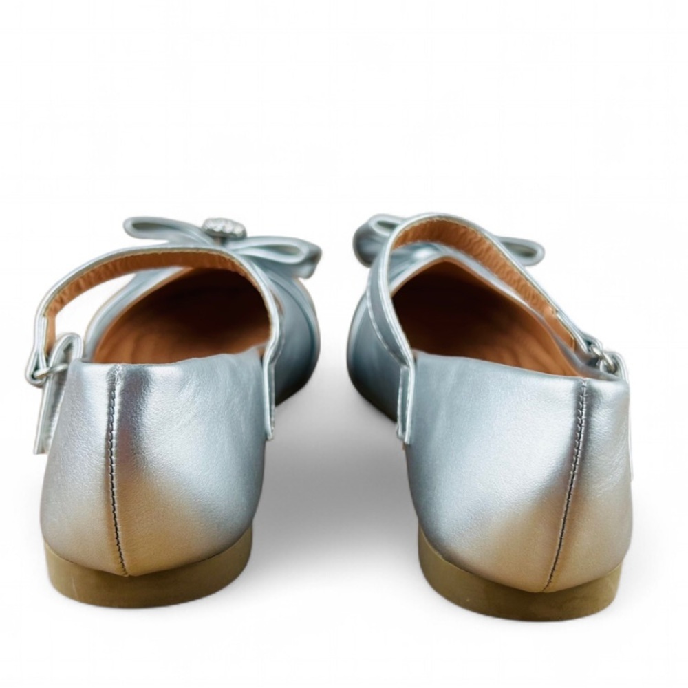 CHILDREN'S BALLERINA FLATS (EVANA) - Picture 3 of 6